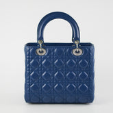 Christian Dior Medium Lady Dior Blue